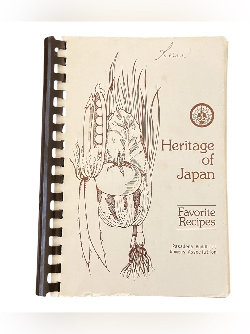 Heritage‎ of Japan Favorite Recipes Cookbook Pasadena Buddhist Women Spiral 1977